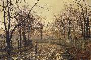 Atkinson Grimshaw Sixty Years Ago china oil painting artist